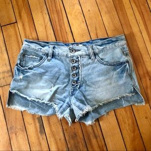 Free People Denim Shorts
